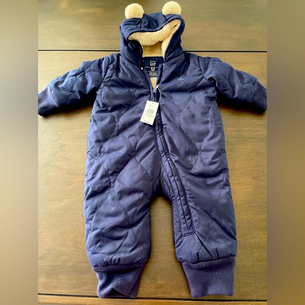 Baby Gap one piece coat 0-3min thx